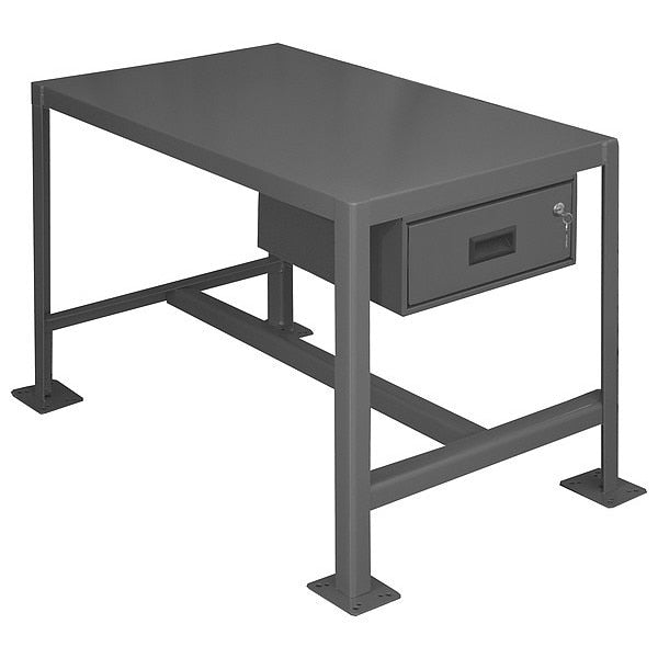 Fixed Work Table, Steel, 48