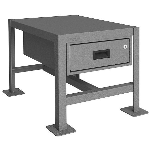 Fixed Work Table, Steel, 24