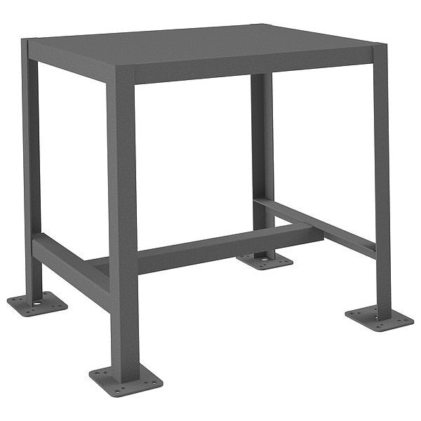 Fixed Work Table, Steel, 24