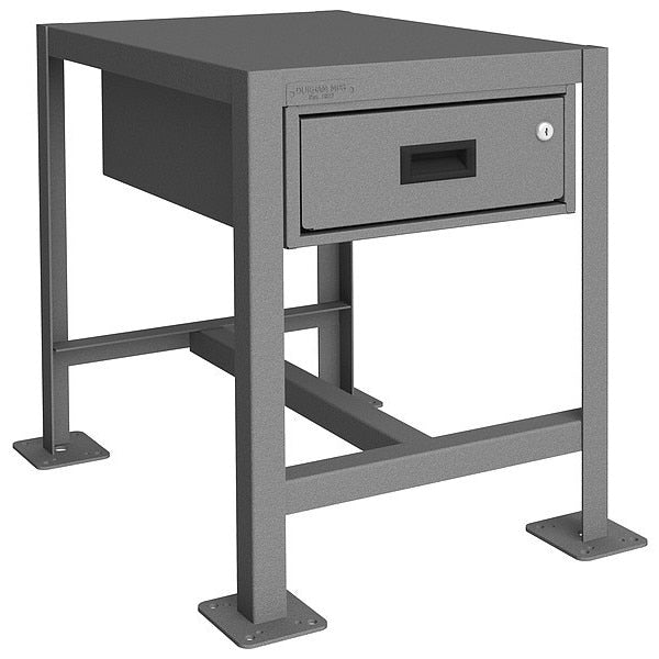 Fixed Work Table, Steel, 24
