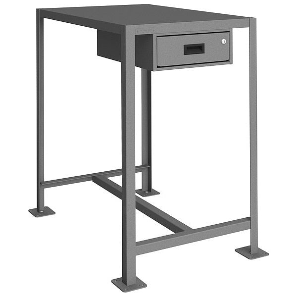 Fixed Work Table, Steel, 48