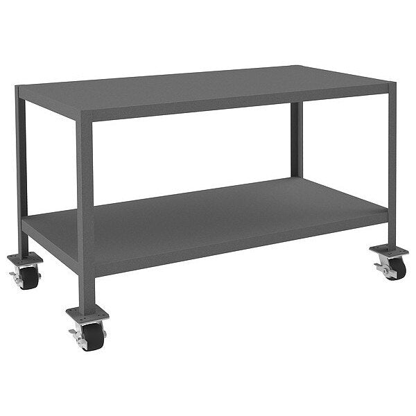Mbl MachTable, 24x48x30,2000 lb, 2 Shlf