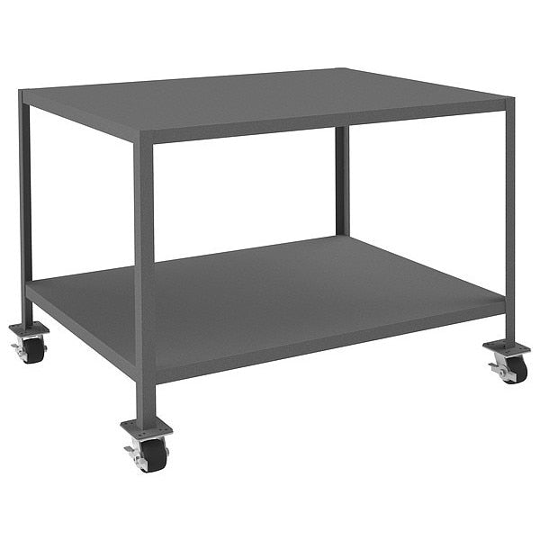 Mbl Mach Table, 36x48x36,3000 lb, 2 Shlf