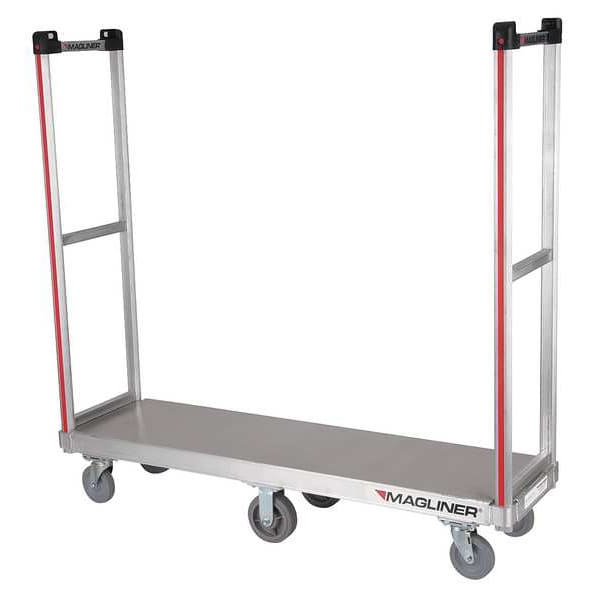 Twin Handle Platform Truck, 1200 lb, 60 In
