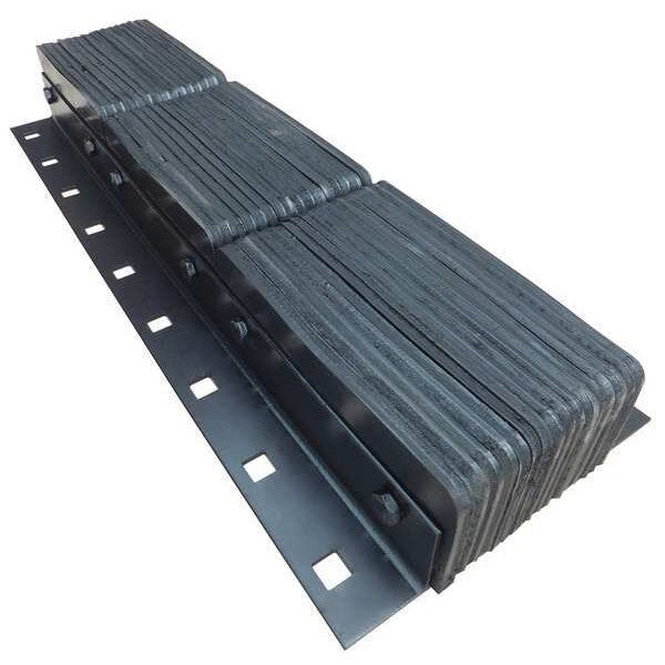 Dock Bumper, 13x4-1/2x36 In., Rubber