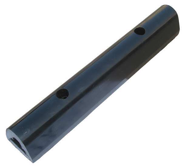 Dock Bumper, 1-11/16x2x12 In., Rubber