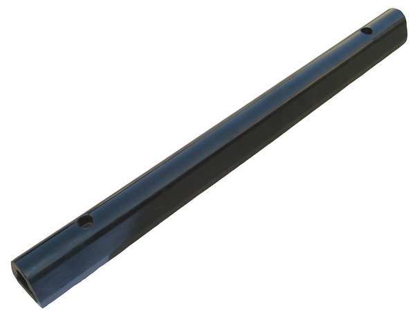 Dock Bumper, 1-11/16x2x24 In., Rubber