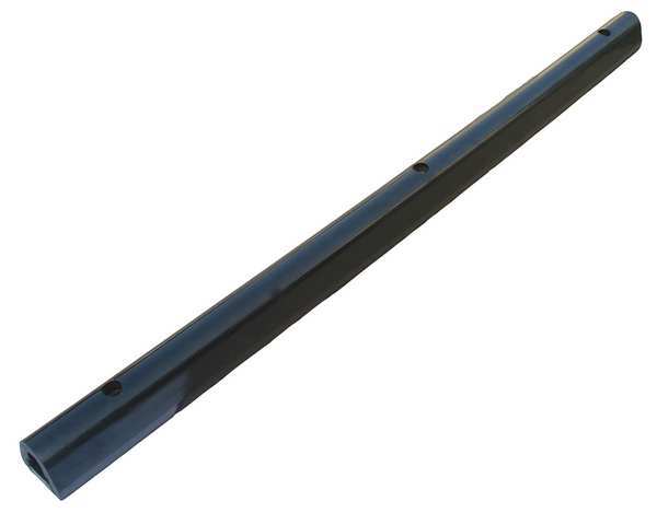 Dock Bumper, 1-11/16x2x36 In., Rubber