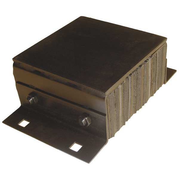 Dock Bumper, 10x5-1/4x16 In.