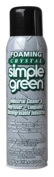 Foam 20 oz. Crystal Industrial Cleaner and Degreaser, Aerosol Can
