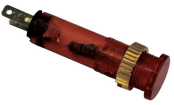 Flush Indicator Light, 8mm, 240V, Amber