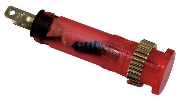 Flush Indicator Light, 8mm, 12V, Red
