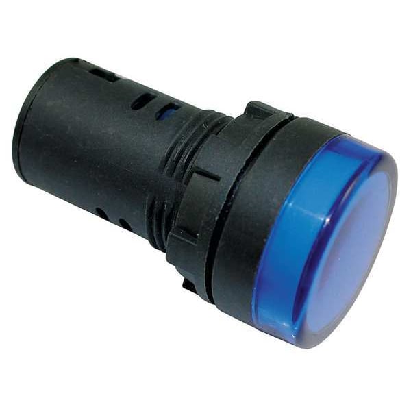 Raised Indicator Light, 22mm, 24V, Blue