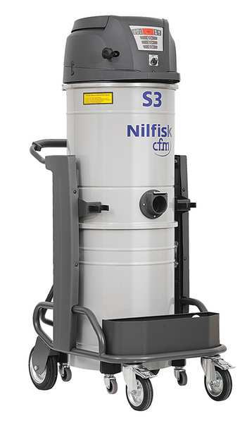 Industrial Shop Vacuum, HEPA 270 cfm