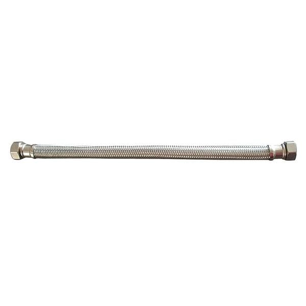 Water Heater Connector, SS, 18 In, 3/4 In
