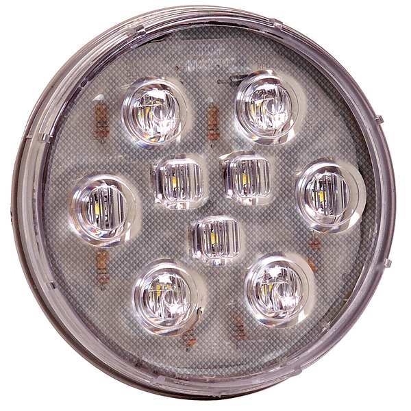 Back Up Lamp, 9 LED, Round, 12.8V