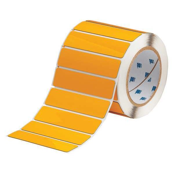 Thermal Transfer Label, Yellow, Labels/Roll: 250