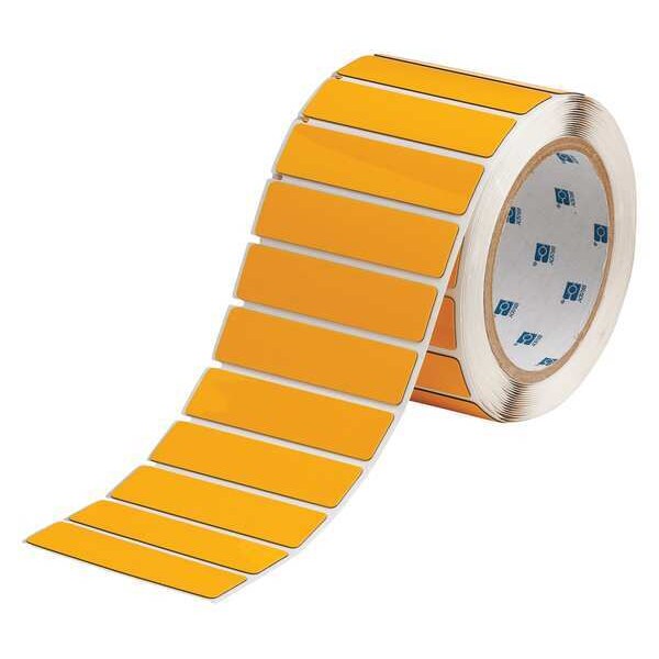Thermal Transfer Label, Yellow, Labels/Roll: 250