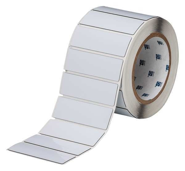 Thermal Transfer Label, White, Labels/Roll: 250