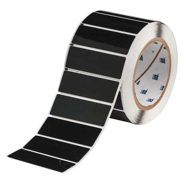Thermal Transfer Label, Black, Labels/Roll: 250