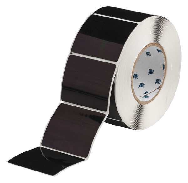 Thermal Transfer Label, Black, Labels/Roll: 250