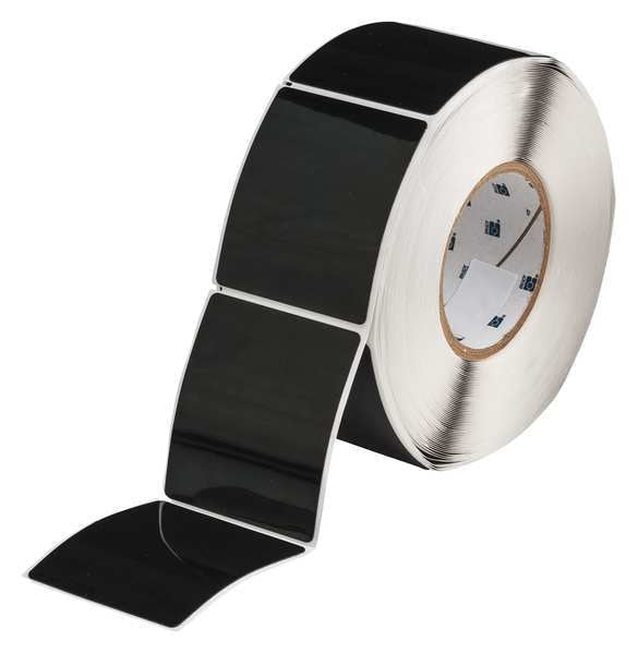 Thermal Transfer Label, Black, Labels/Roll: 250