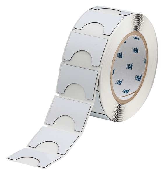 Thermal Transfer Label, White, Labels/Roll: 250