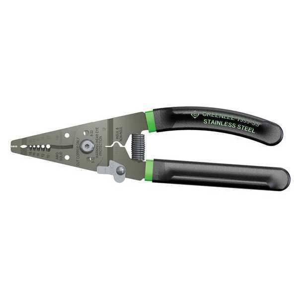 7 1/4 in Wire Stripper Solid: 10 to 18 AWG, Stranded: 12 to 20 AWG