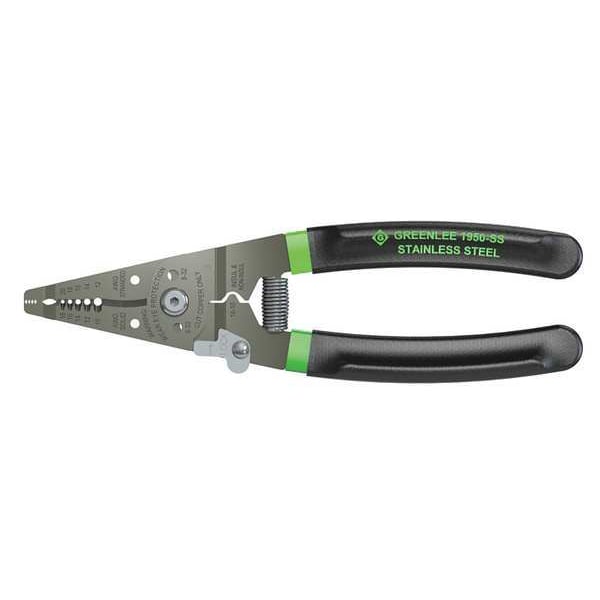 7 1/4 in Wire Stripper Solid: 10 to 18 AWG, Stranded: 12 to 20 AWG