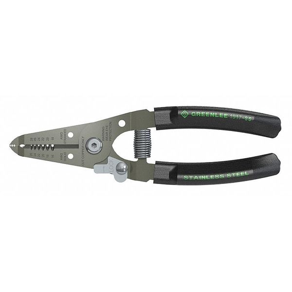 6 in Wire Stripper Solid: 16 to 26 AWG, Stranded: 18 to 28 AWG