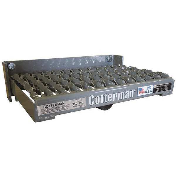 Spring Loaded Fold-Up Step, 4 In. H