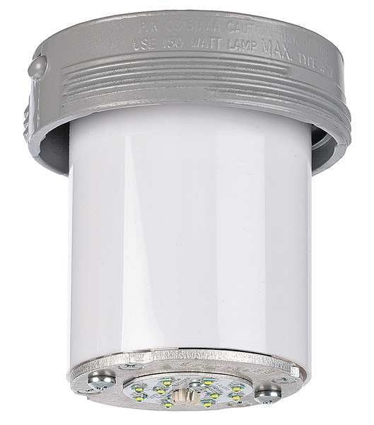 Haz Loc Fixt, 16WLED, Ceiling, 3/4In, Glass