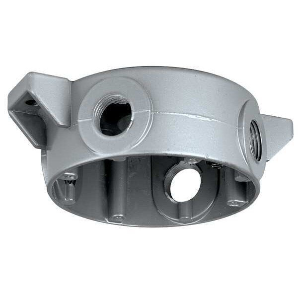 Haz Loc Fixt, 16W LED, Ceiling, 1/2In, Glass