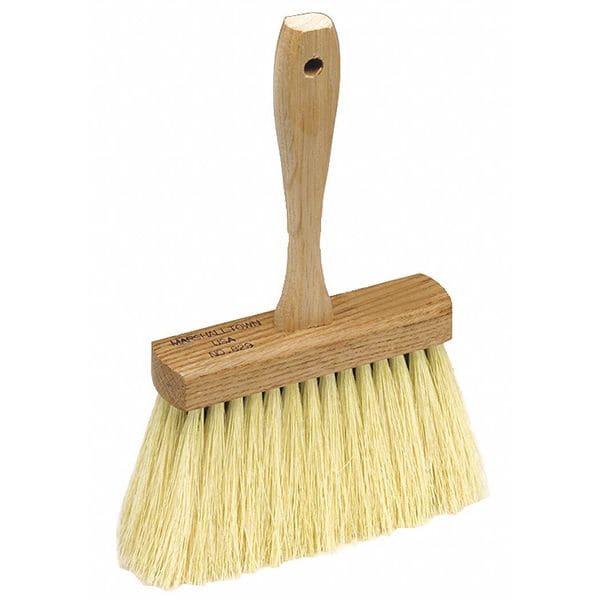 1 3/4 in W Masonry Brush, 6-1/2 in L Brush, White, Hardwood