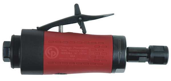 Straight Die Grinder, 1/4 in NPT Female Air Inlet, 1/4 in Collet, Heavy Duty, 30,000 RPM, 0.4 hp