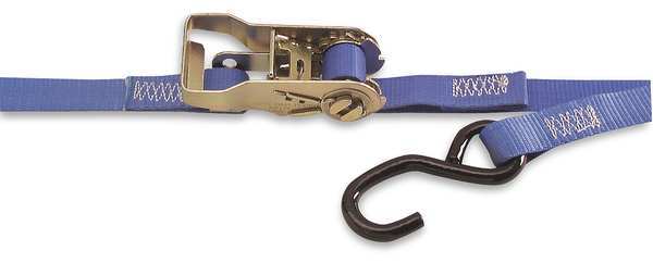 Tie-Down Strap, Ratchet, 15ft x 1In, 400lb