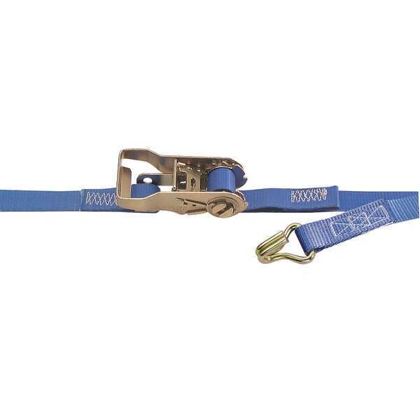 Tie-Down Strap, Ratchet, 16ft x 1In, 835lb