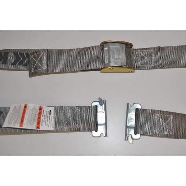 Logistic Cam Buckle Strap, 16ftx2In, 835lb