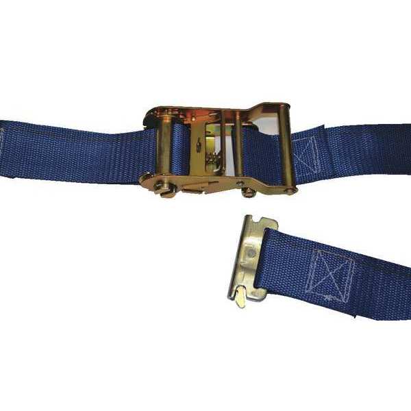 Logistic Ratchet Strap, 20ft x, 2In, 1000lb