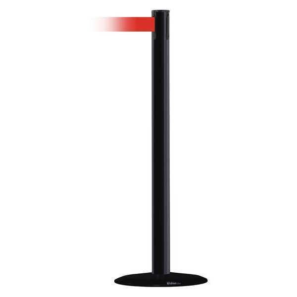 Barrier Post with Belt, 13 ft. L, Red