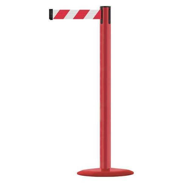 Barrier Post with Belt, 38 In. H, 13 ft. L