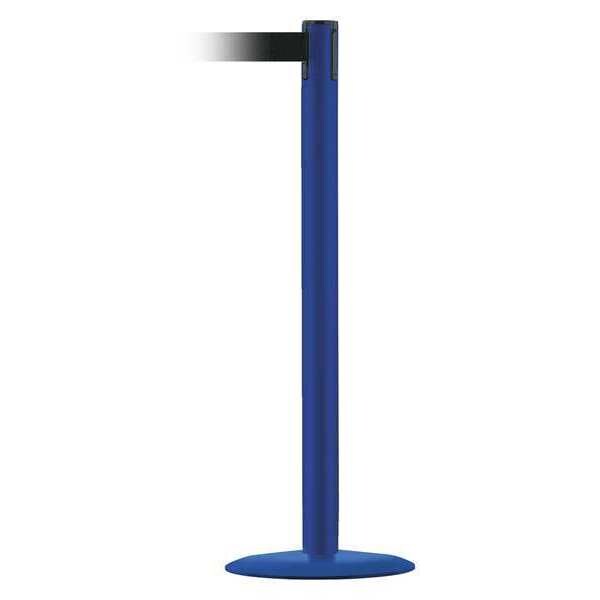 Barrier Post with Belt, 13 ft. L, Black