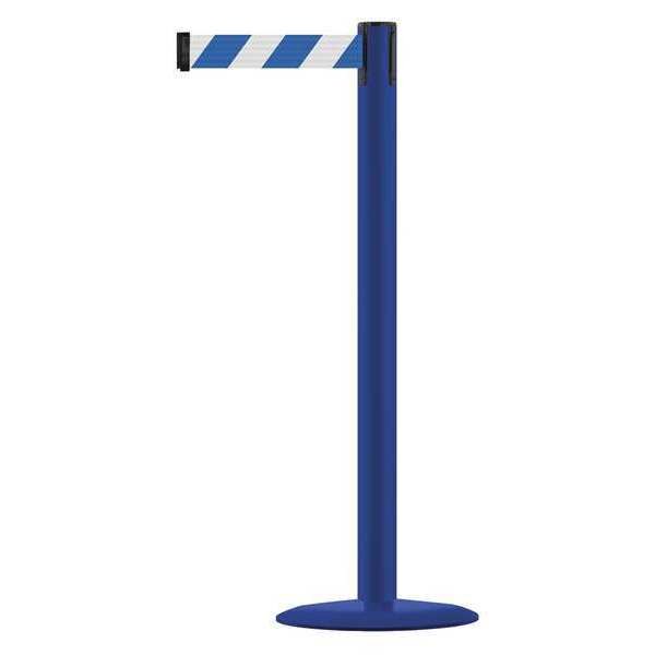 Barrier Post with Belt, 38 In. H, 13 ft. L