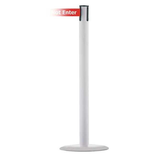 Barrier Post with Belt, 38 In. H, 13 ft. L