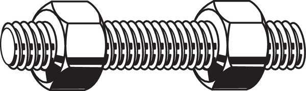 Fully Threaded Stud, 1-1/8