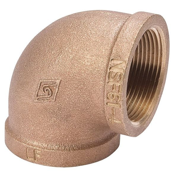 Brass 90 Degrees Elbow, FNPT, 1/8