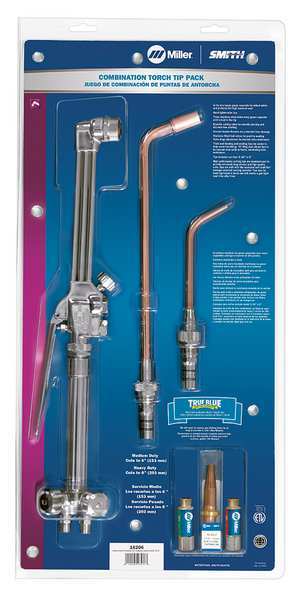 Gas Welding Outfit, SC Heavy Duty Series, Acetylene, Welds Up To 1/2 in