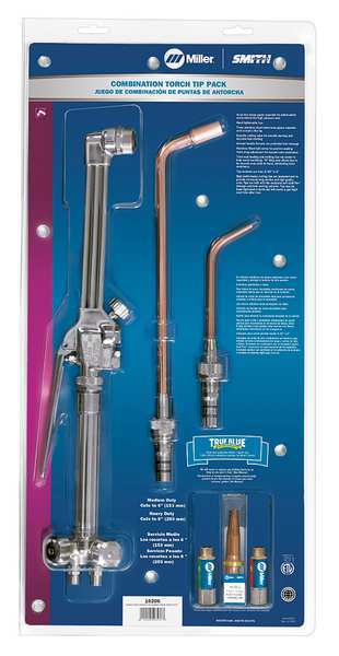 Gas Welding Outfit, SC Heavy Duty Series, Acetylene, Welds Up To 1/2 in