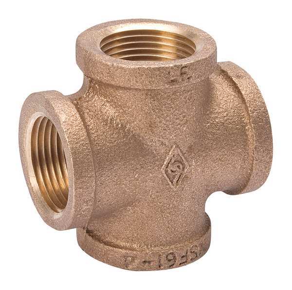 Brass Cross, FNPT, 1