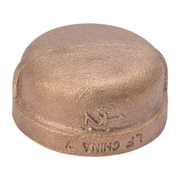 Brass Cap, FNPT, 1/8